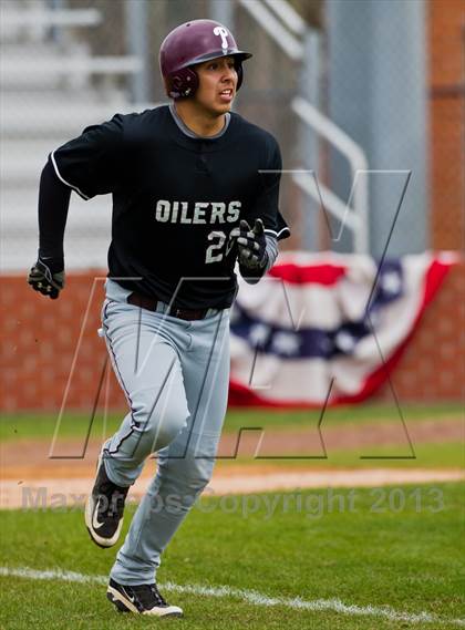 Thumbnail 3 in Pearland @ Fort Bend Dulles (Alvin Yellowjacket Tournament) photogallery.