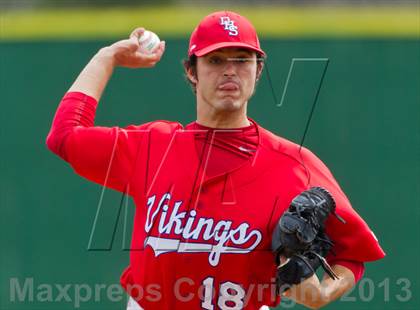 Thumbnail 3 in Pearland @ Fort Bend Dulles (Alvin Yellowjacket Tournament) photogallery.