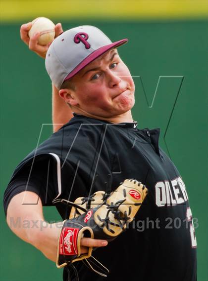 Thumbnail 3 in Pearland @ Fort Bend Dulles (Alvin Yellowjacket Tournament) photogallery.