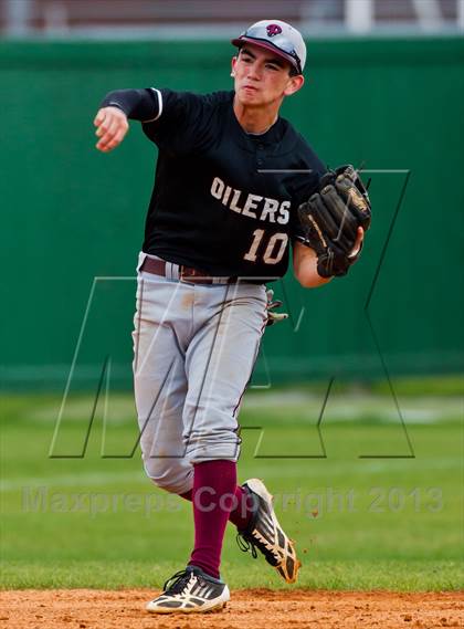 Thumbnail 2 in Pearland @ Fort Bend Dulles (Alvin Yellowjacket Tournament) photogallery.