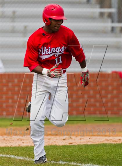 Thumbnail 3 in Pearland @ Fort Bend Dulles (Alvin Yellowjacket Tournament) photogallery.