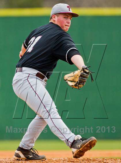 Thumbnail 1 in Pearland @ Fort Bend Dulles (Alvin Yellowjacket Tournament) photogallery.