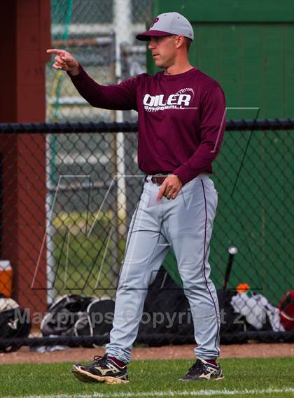 Thumbnail 3 in Pearland @ Fort Bend Dulles (Alvin Yellowjacket Tournament) photogallery.