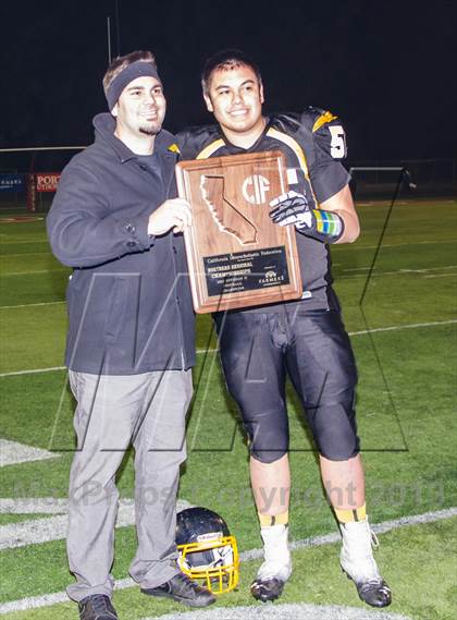 Thumbnail 3 in Manteca vs. Enterprise (CIF NorCal Regional D2 Final) photogallery.
