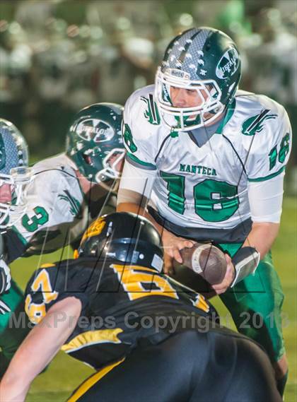 Thumbnail 1 in Manteca vs. Enterprise (CIF NorCal Regional D2 Final) photogallery.