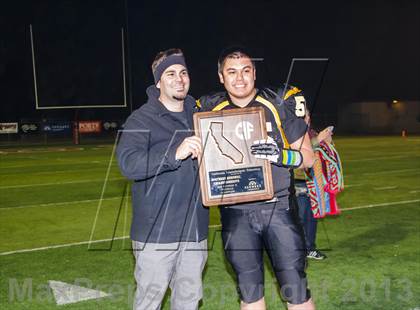 Thumbnail 1 in Manteca vs. Enterprise (CIF NorCal Regional D2 Final) photogallery.