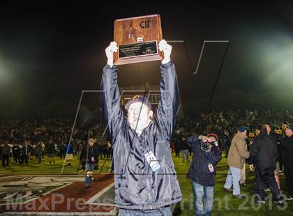 Thumbnail 1 in Manteca vs. Enterprise (CIF NorCal Regional D2 Final) photogallery.
