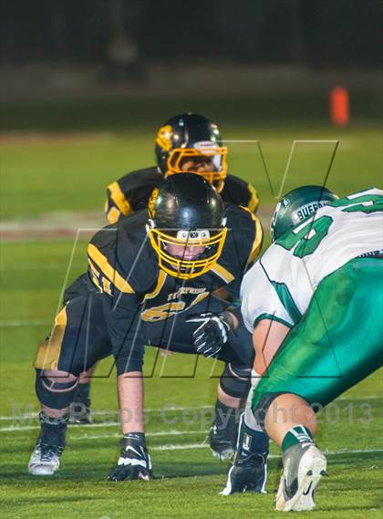 Thumbnail 1 in Manteca vs. Enterprise (CIF NorCal Regional D2 Final) photogallery.