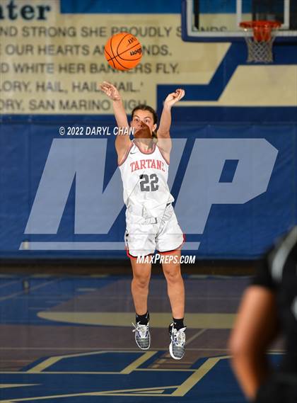 Thumbnail 2 in Glendora vs. Orangewood Academy (San Marino Tournament) photogallery.