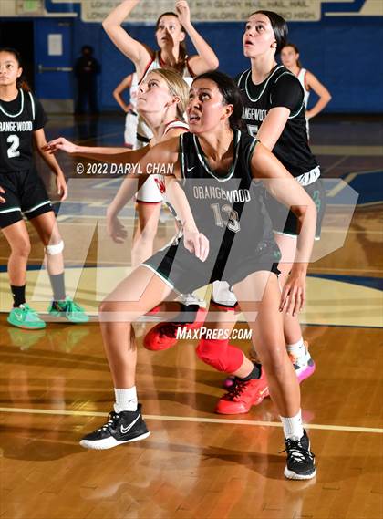 Thumbnail 2 in Glendora vs. Orangewood Academy (San Marino Tournament) photogallery.