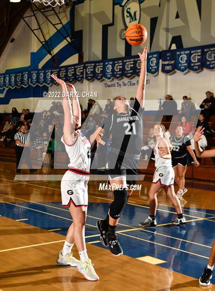 Thumbnail 3 in Glendora vs. Orangewood Academy (San Marino Tournament) photogallery.