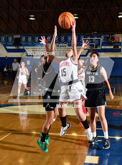Thumbnail 3 in Glendora vs. Orangewood Academy (San Marino Tournament) photogallery.