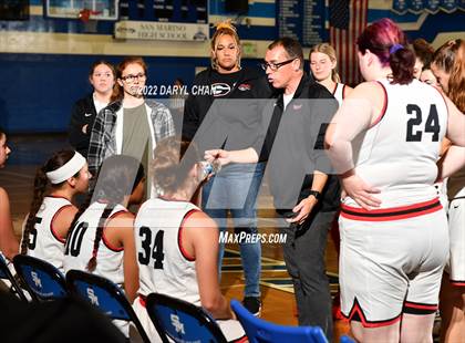 Thumbnail 3 in Glendora vs. Orangewood Academy (San Marino Tournament) photogallery.