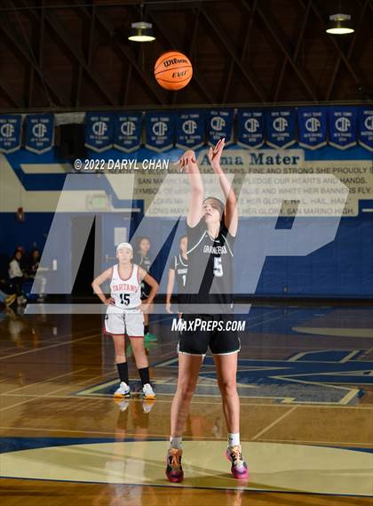 Thumbnail 3 in Glendora vs. Orangewood Academy (San Marino Tournament) photogallery.