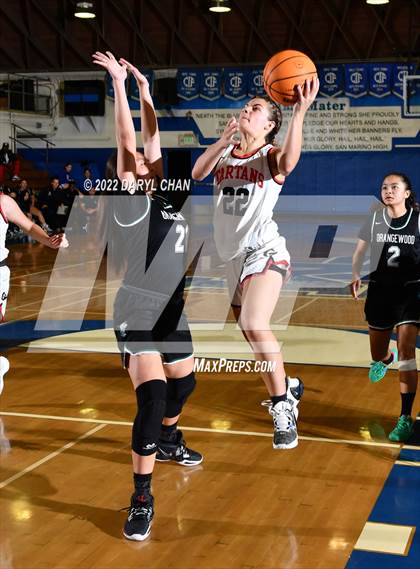 Thumbnail 3 in Glendora vs. Orangewood Academy (San Marino Tournament) photogallery.