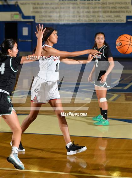 Thumbnail 3 in Glendora vs. Orangewood Academy (San Marino Tournament) photogallery.