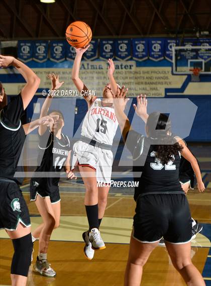 Thumbnail 2 in Glendora vs. Orangewood Academy (San Marino Tournament) photogallery.
