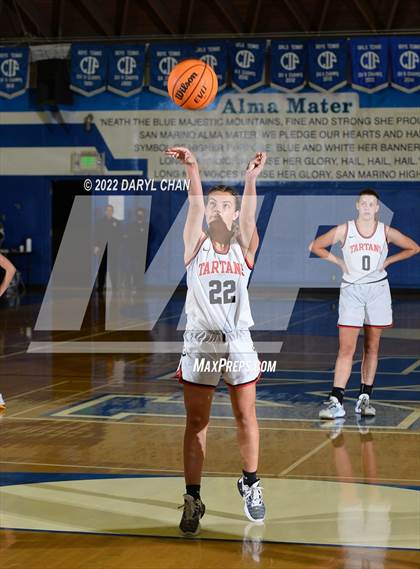 Thumbnail 3 in Glendora vs. Orangewood Academy (San Marino Tournament) photogallery.