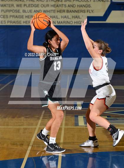 Thumbnail 2 in Glendora vs. Orangewood Academy (San Marino Tournament) photogallery.