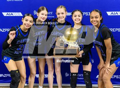 Thumbnail 3 in Canyon View vs Kellis (AIA 5A Final Awards) photogallery.