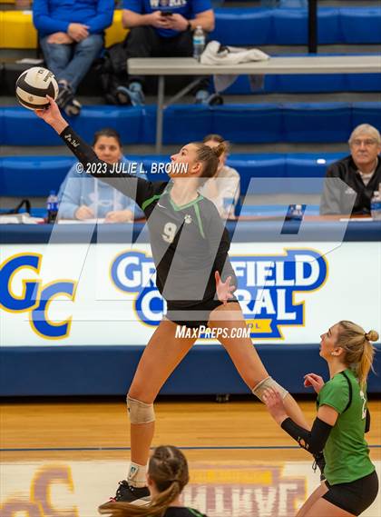 Thumbnail 3 in Yorktown vs. Cathedral (IHSAA 4A Regional Semi-final playoff) photogallery.