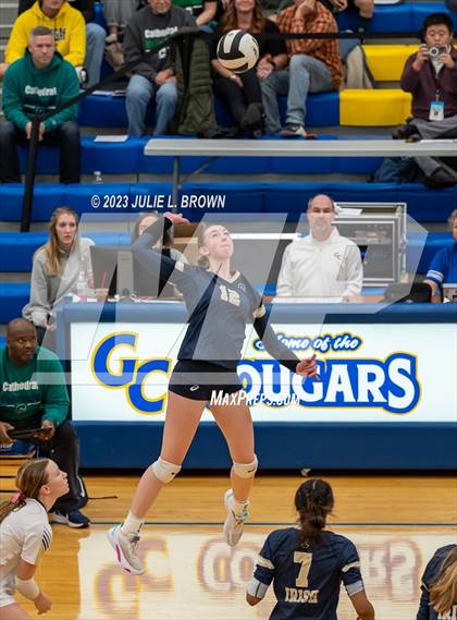 Thumbnail 3 in Yorktown vs. Cathedral (IHSAA 4A Regional Semi-final playoff) photogallery.