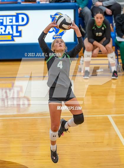 Thumbnail 3 in Yorktown vs. Cathedral (IHSAA 4A Regional Semi-final playoff) photogallery.