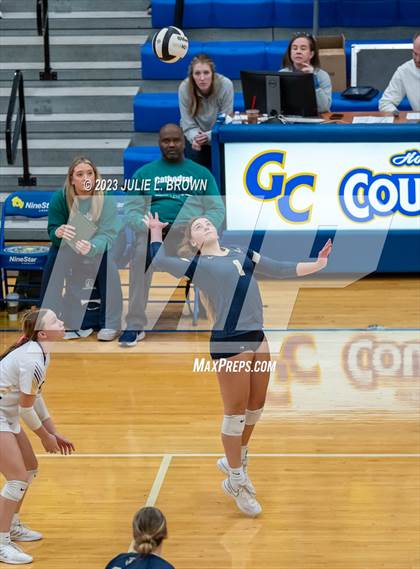 Thumbnail 3 in Yorktown vs. Cathedral (IHSAA 4A Regional Semi-final playoff) photogallery.