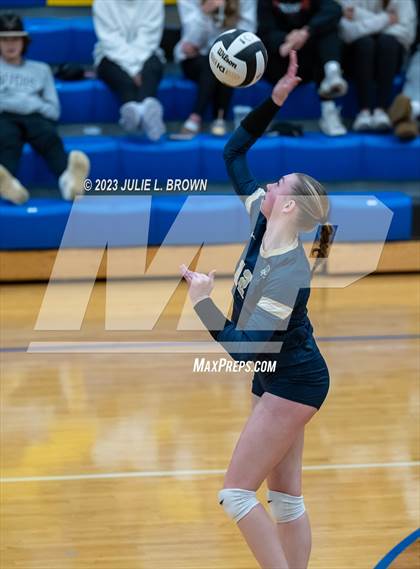 Thumbnail 2 in Yorktown vs. Cathedral (IHSAA 4A Regional Semi-final playoff) photogallery.