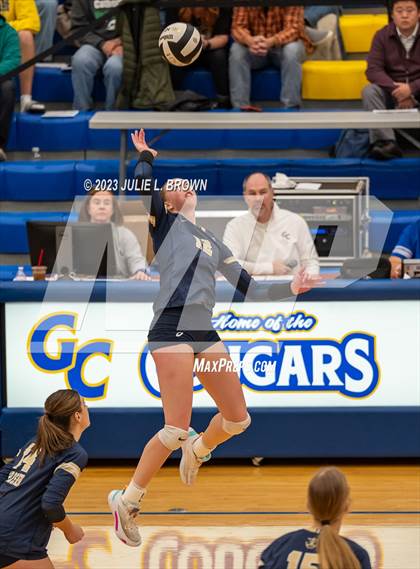 Thumbnail 3 in Yorktown vs. Cathedral (IHSAA 4A Regional Semi-final playoff) photogallery.