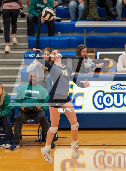 Thumbnail 3 in Yorktown vs. Cathedral (IHSAA 4A Regional Semi-final playoff) photogallery.