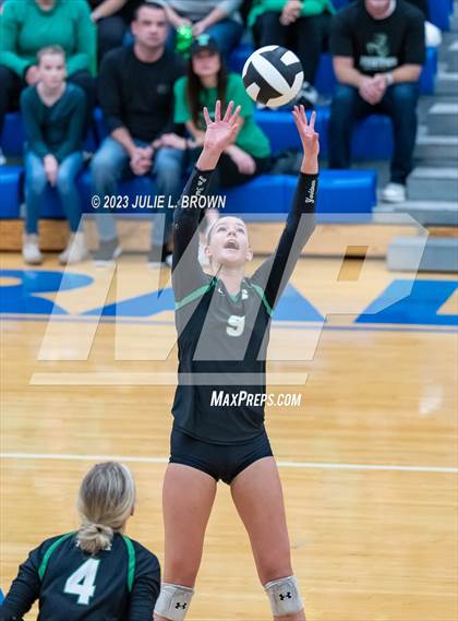 Thumbnail 3 in Yorktown vs. Cathedral (IHSAA 4A Regional Semi-final playoff) photogallery.