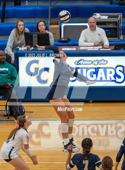 Thumbnail 2 in Yorktown vs. Cathedral (IHSAA 4A Regional Semi-final playoff) photogallery.
