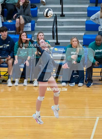 Thumbnail 2 in Yorktown vs. Cathedral (IHSAA 4A Regional Semi-final playoff) photogallery.