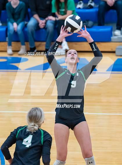 Thumbnail 1 in Yorktown vs. Cathedral (IHSAA 4A Regional Semi-final playoff) photogallery.