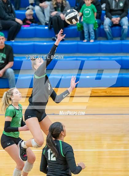 Thumbnail 3 in Yorktown vs. Cathedral (IHSAA 4A Regional Semi-final playoff) photogallery.