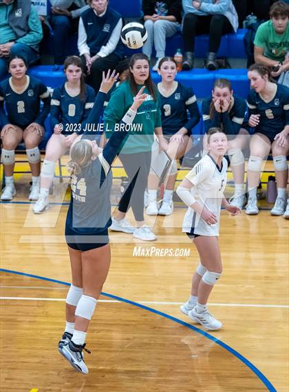 Thumbnail 3 in Yorktown vs. Cathedral (IHSAA 4A Regional Semi-final playoff) photogallery.