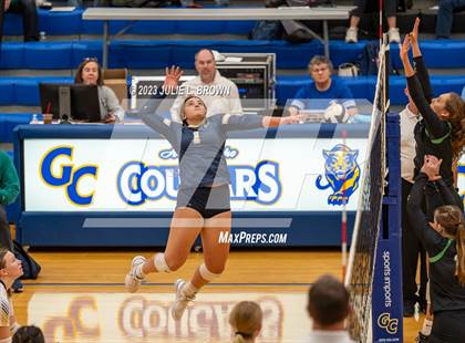 Thumbnail 2 in Yorktown vs. Cathedral (IHSAA 4A Regional Semi-final playoff) photogallery.