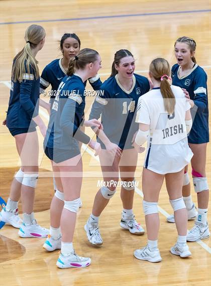 Thumbnail 2 in Yorktown vs. Cathedral (IHSAA 4A Regional Semi-final playoff) photogallery.