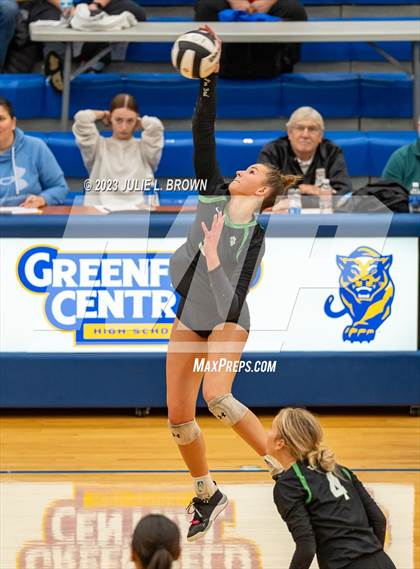 Thumbnail 1 in Yorktown vs. Cathedral (IHSAA 4A Regional Semi-final playoff) photogallery.