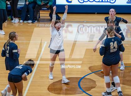 Thumbnail 1 in Yorktown vs. Cathedral (IHSAA 4A Regional Semi-final playoff) photogallery.