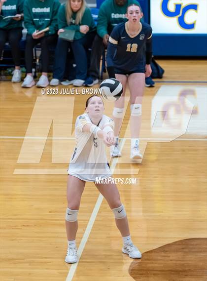 Thumbnail 2 in Yorktown vs. Cathedral (IHSAA 4A Regional Semi-final playoff) photogallery.