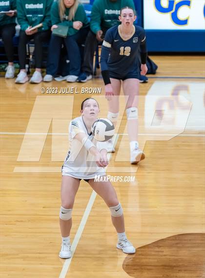 Thumbnail 3 in Yorktown vs. Cathedral (IHSAA 4A Regional Semi-final playoff) photogallery.