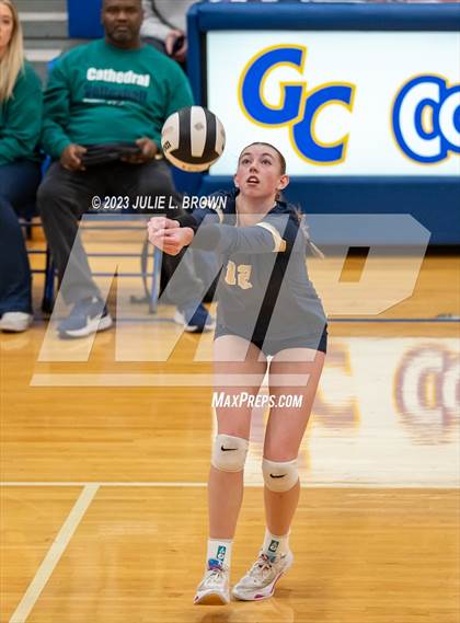 Thumbnail 3 in Yorktown vs. Cathedral (IHSAA 4A Regional Semi-final playoff) photogallery.