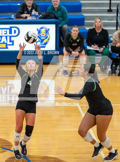 Thumbnail 1 in Yorktown vs. Cathedral (IHSAA 4A Regional Semi-final playoff) photogallery.