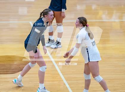 Thumbnail 1 in Yorktown vs. Cathedral (IHSAA 4A Regional Semi-final playoff) photogallery.