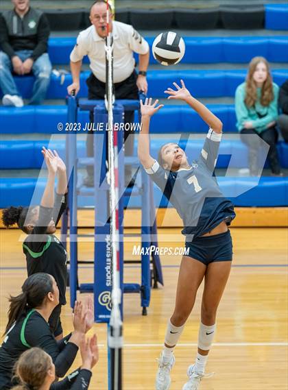 Thumbnail 3 in Yorktown vs. Cathedral (IHSAA 4A Regional Semi-final playoff) photogallery.