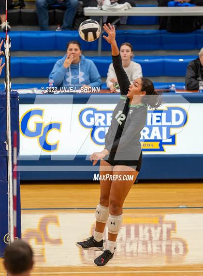 Thumbnail 3 in Yorktown vs. Cathedral (IHSAA 4A Regional Semi-final playoff) photogallery.