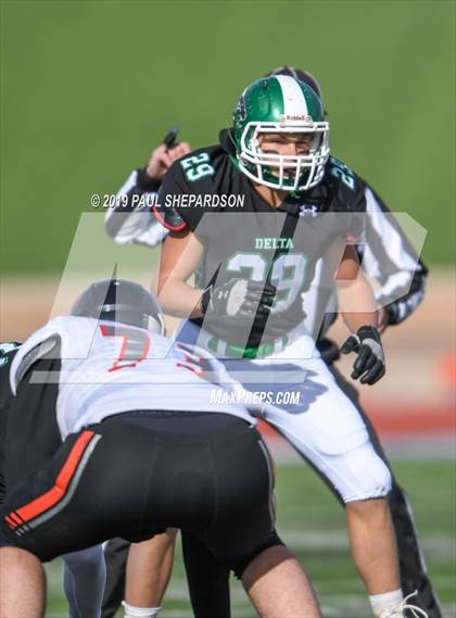 Thumbnail 2 in Delta vs. Sterling (CHSAA 2A Final) photogallery.