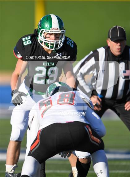 Thumbnail 1 in Delta vs. Sterling (CHSAA 2A Final) photogallery.